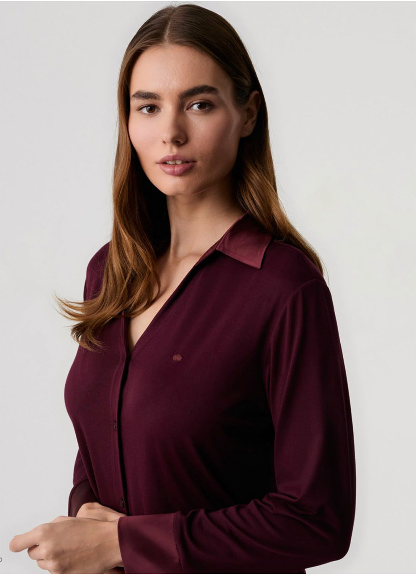 Комплект с Брюками (Бордовый) Penye Mood 9708-FW26