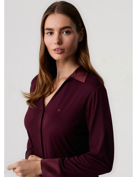 Комплект с Брюками (Бордовый) Penye Mood 9708-FW26