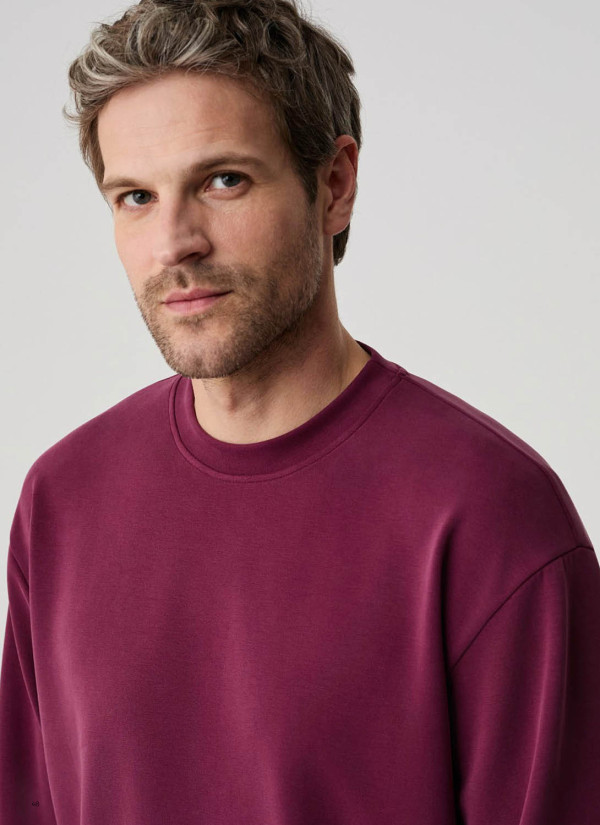 Men's Tracksuit Burgundy FIRST TOUCH FT922 FIRST TOUCH FT922 Burgundy — wholesale for boutiques 2