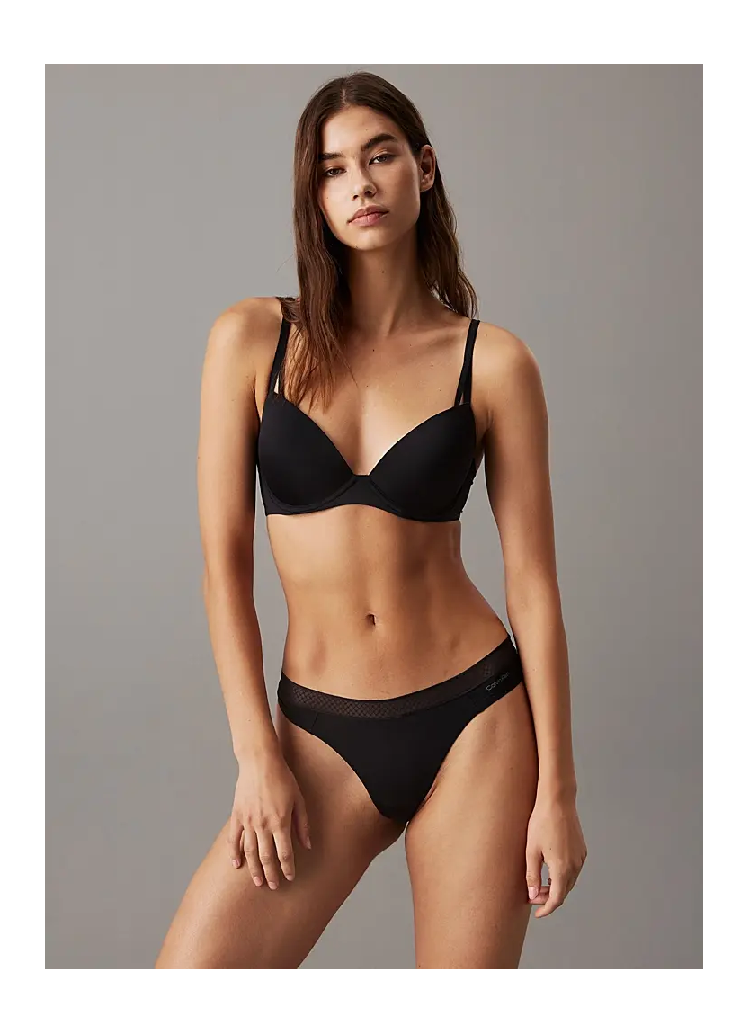 Бюстгальтер-деми Seductive Comfort с легкой поддержкой Calvin Klein Calvin Klein 000QF6016E BLACK — прямые поставки из Турции