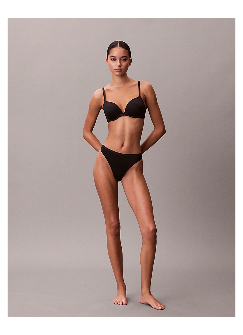Бюстгальтер Perfectly Fit пуш-ап с глубоким вырезом Calvin Klein Calvin Klein LV00QF7315 BLACK — прямые поставки из Турции
