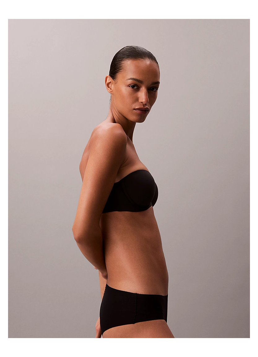 CK WOMEN PERFECTLY FIT PUSH UP STRAPLESS Calvin Klein LV00QF8252 BLACK — factory-direct from Turkey