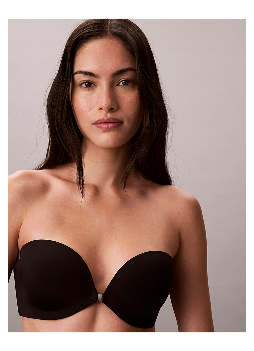 CK WOMEN PERFECTLY FIT SOLUTION FRONT CLASP PU STRAPLESS Calvin Klein LV00QF8413 BLACK — Turkey wholesale collection