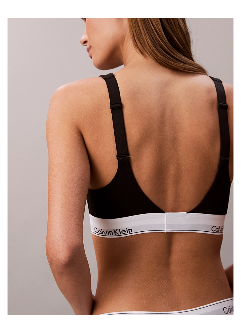 Бралетт Icon Cotton Modal с поддержкой Calvin Klein Calvin Klein LV00QF8500 BLACK — прямые поставки из Турции