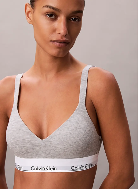 Бралетт Icon Cotton Modal с поддержкой Calvin Klein Calvin Klein LV00QF8500 GREY — купить оптом из Турции