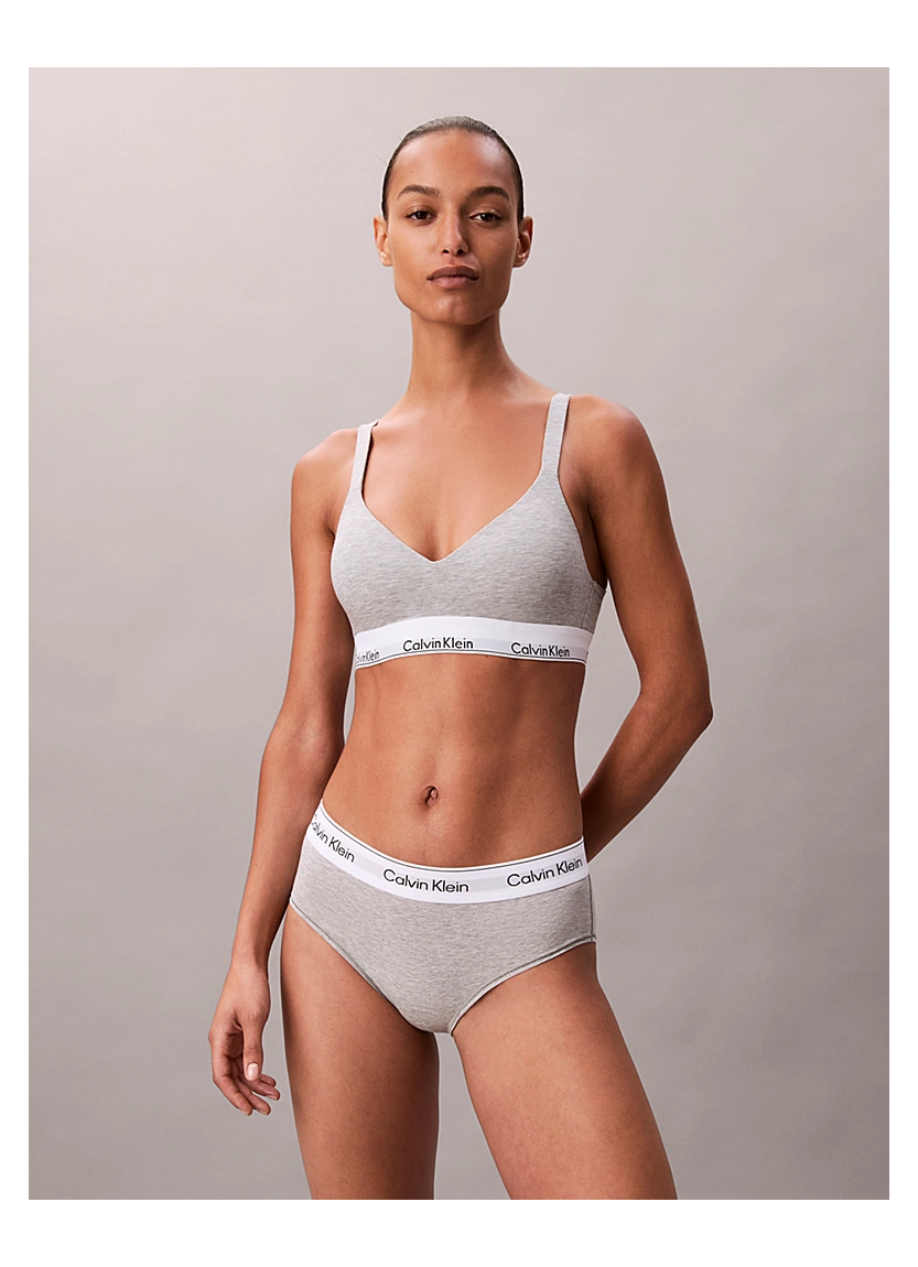 Бралетт Icon Cotton Modal с поддержкой Calvin Klein Calvin Klein LV00QF8500 GREY — оптом для магазинов и бутиков