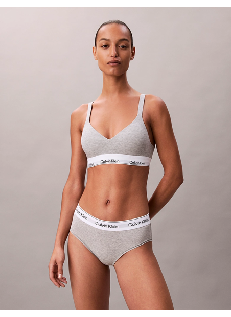 CK WOMEN ICON COTTON MODAL LIFT BRALETTE Calvin Klein LV00QF8500 GREY — direct Turkish factory supply
