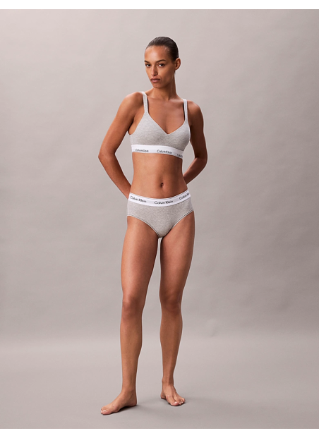 CK WOMEN ICON COTTON MODAL LIFT BRALETTE Calvin Klein LV00QF8500 GREY — wholesale from Turkey