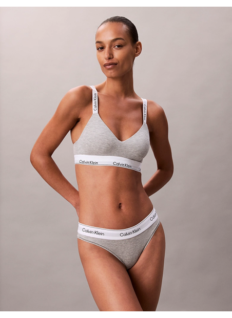 Бралетт Icon Cotton Modal с легкой подкладкой Calvin Klein Calvin Klein LV00QF8504 GREY — оптовая поставка из Турции