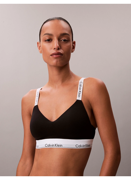 Бралетт Icon Cotton Modal с легкой подкладкой Calvin Klein Calvin Klein LV00QF8504 BLACK — оптом для магазинов и бутиков