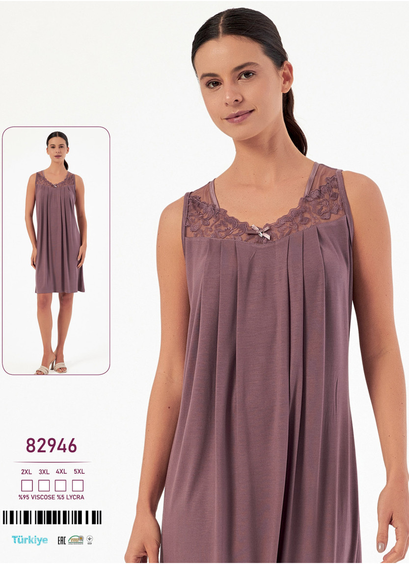Caroline 82946 women's viscose tunic (2XL+3XL+4XL+5XL) — direct supply from Turkey