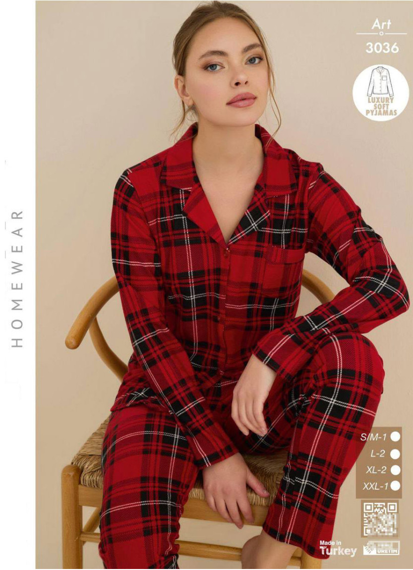 Women’s Soft and Warm Button-Front Pajama Set (SM+L+XL+2XL) LUXURY SOFT CAGRI