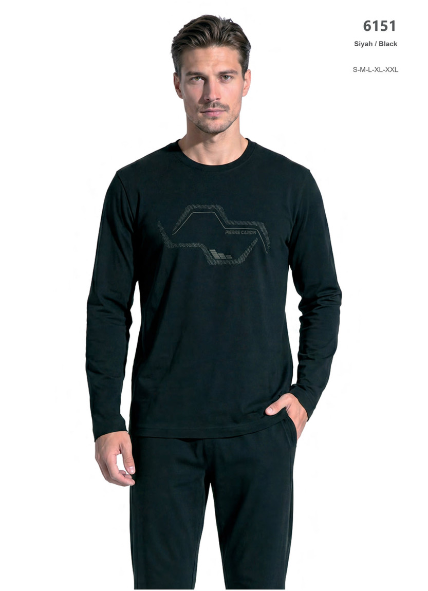 Мужская Пижама Pierre Cardin 6151 Черный