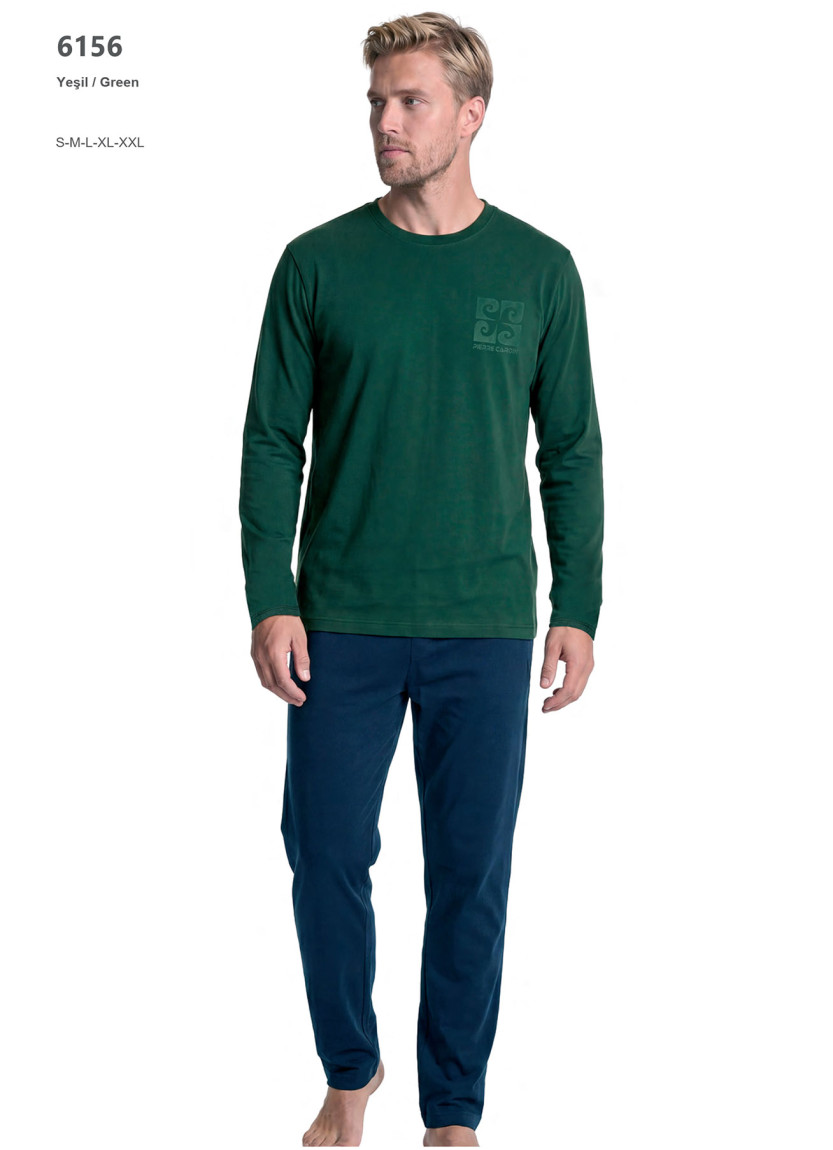 Мужская Пижама Pierre Cardin 6156 Зеленый