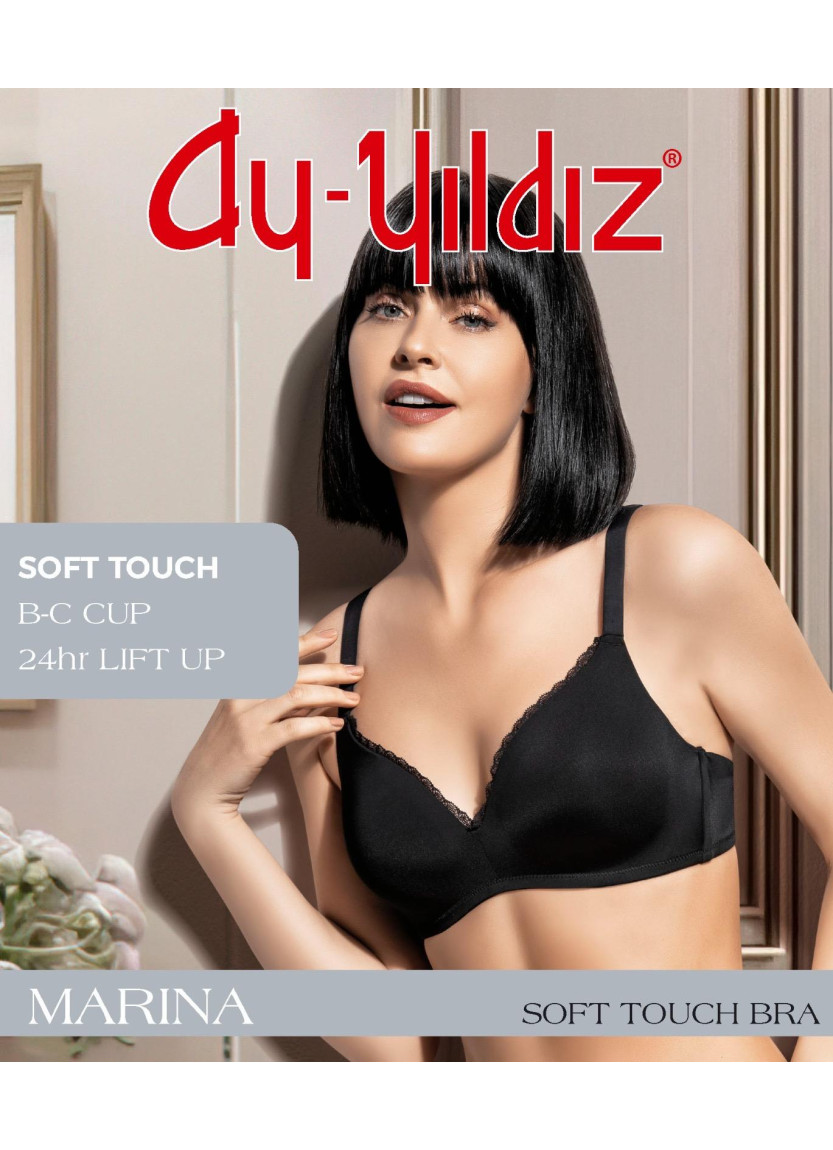 Women’s Wireless Soft Touch 24-Hour Bra Marina Ay-Yıldız