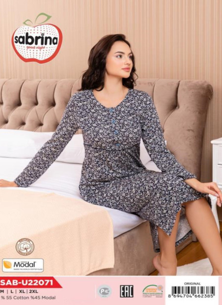SAB.U22071_ORI Nightdress (M+L+XL+XXL)