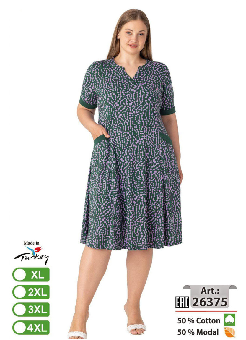intensive 26375 Women's Dress (XL+2XL+3XL+4XL)