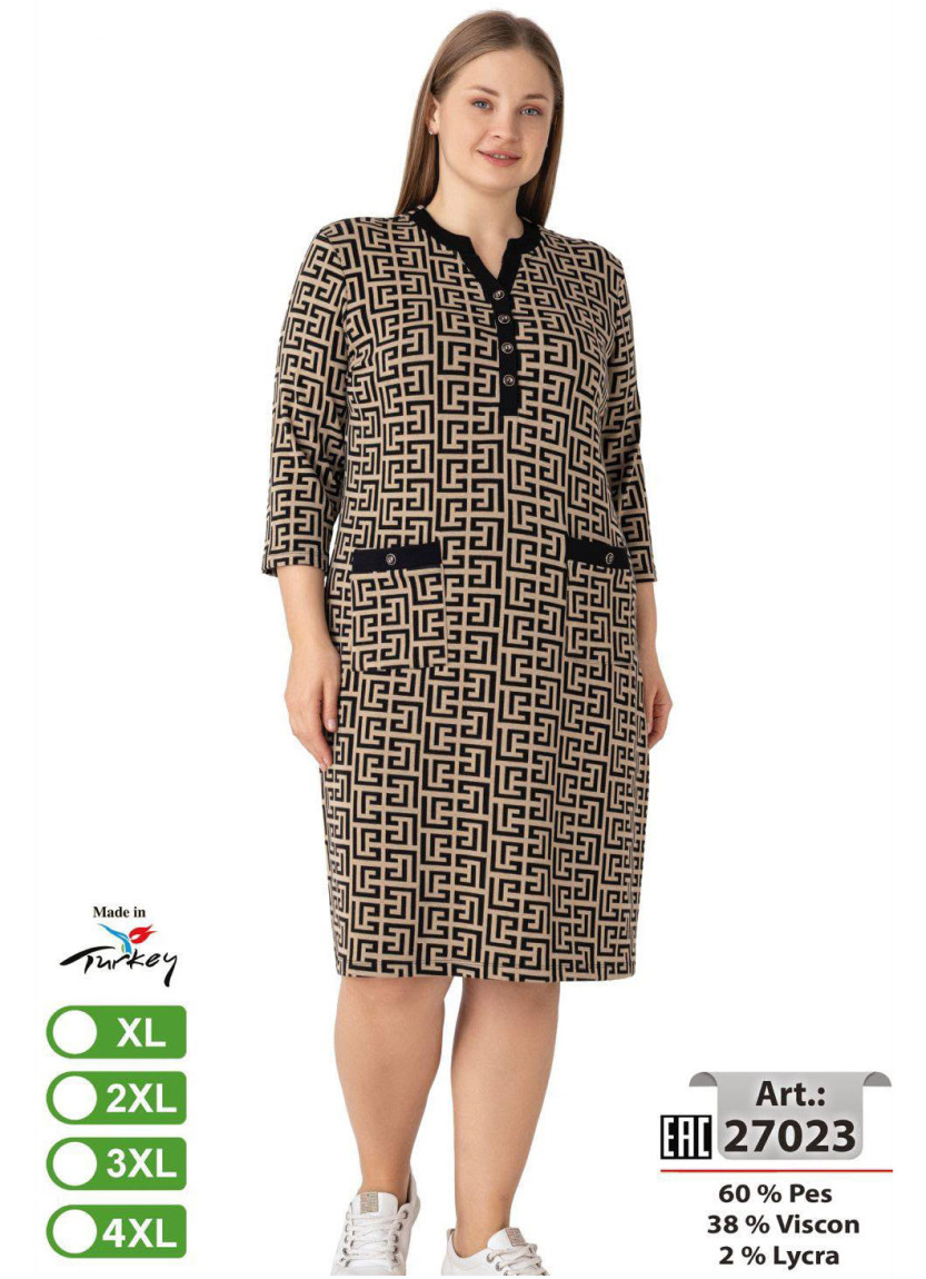 intensive 27023 Women's Dress (XL+2XL+3XL+4XL)