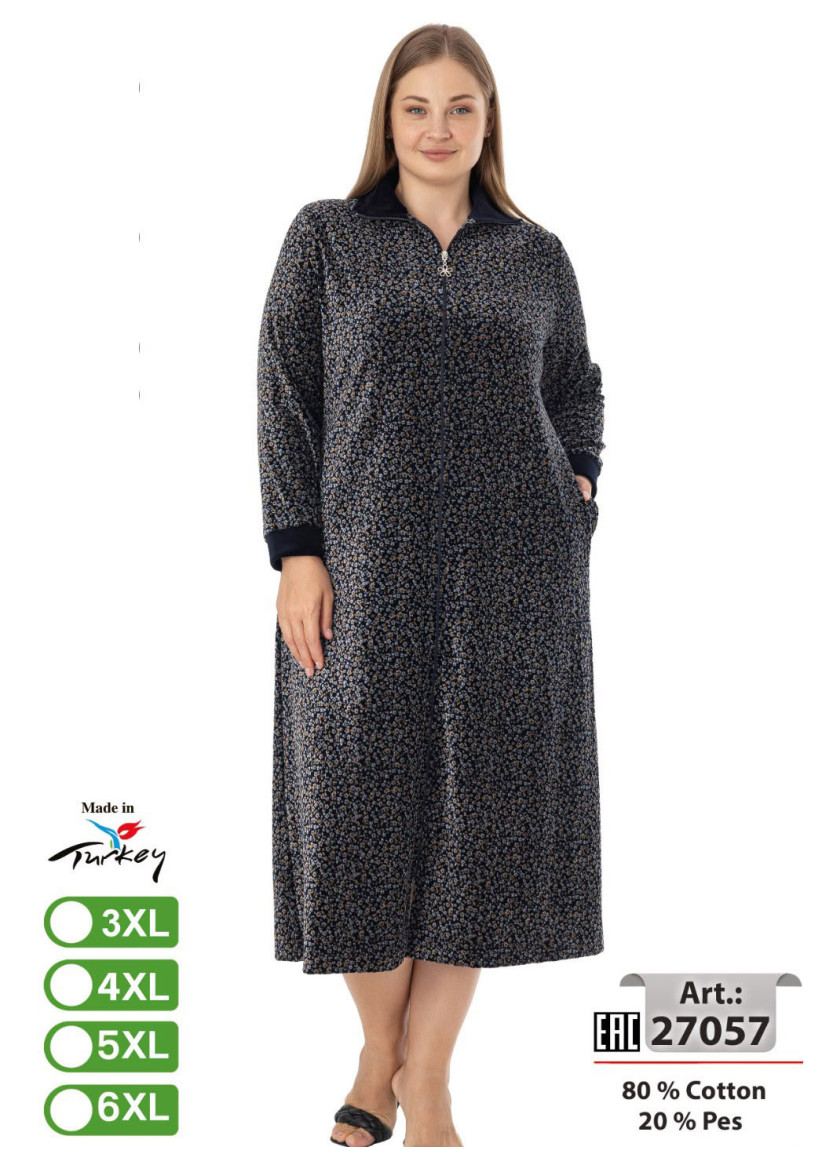 intensive 27057 Women's Robe (3XL+4XL+5XL+6XL)