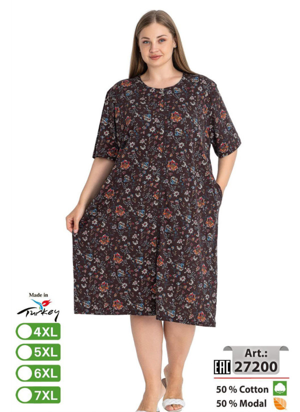 intensive 27200 Women's Robe (4XL+5XL+6XL+7XL)
