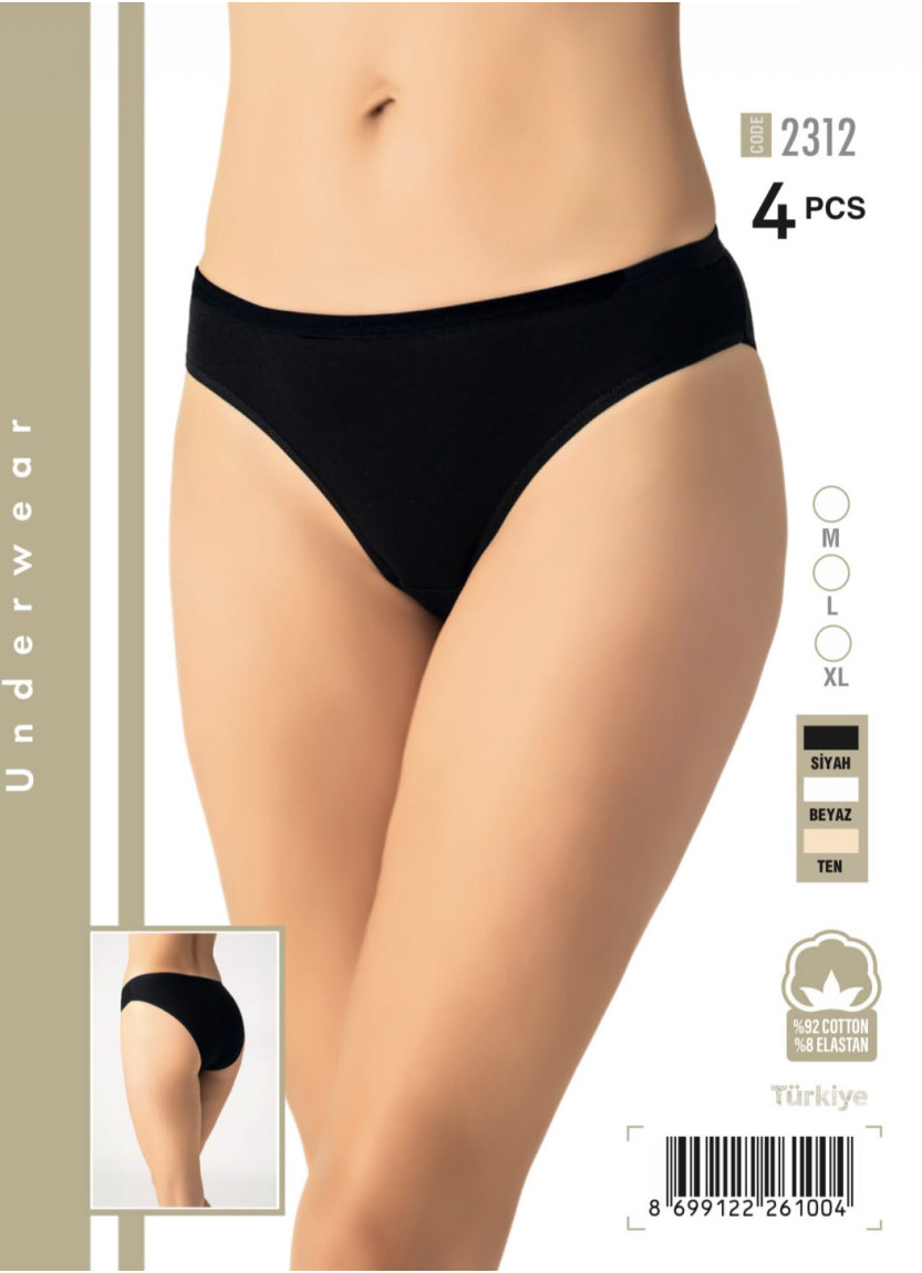 Women's Cotton Bikini Briefs Domwear 2312