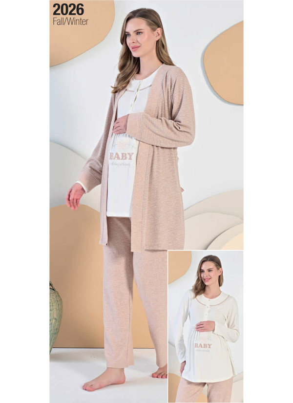 Feyza 5404 Maternity Set with Trousers