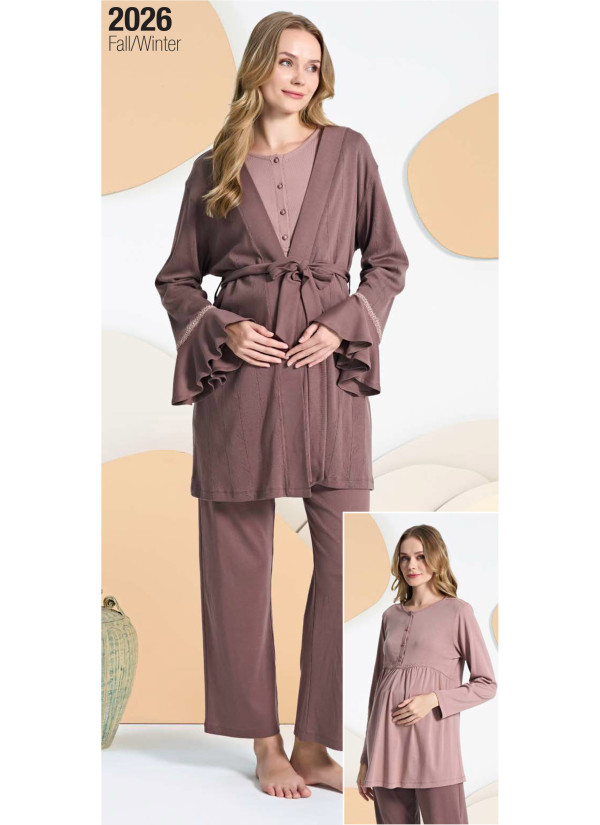 Feyza 5407 Maternity Set with Trousers