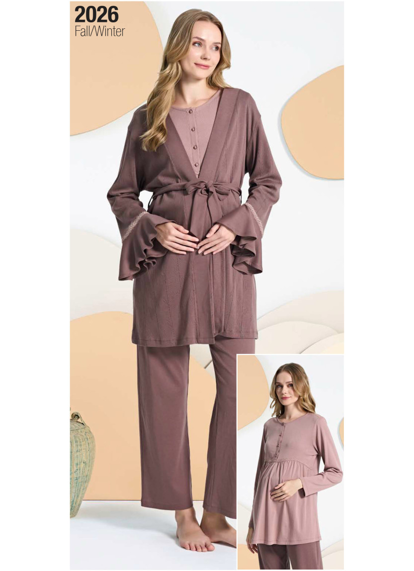 Feyza 5407 Maternity Set with Trousers