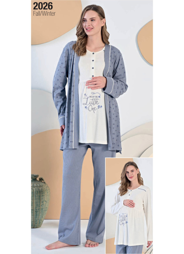 Feyza 5408 Maternity Set with Trousers