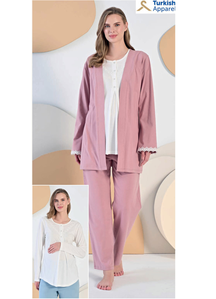 Комплект с Брюками для Будущих Мам Feyza 5400 Pudra