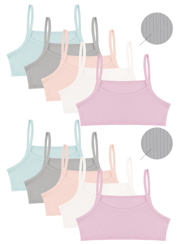 Donella 6223P-AA — girls' bra tops wholesale from Turkey