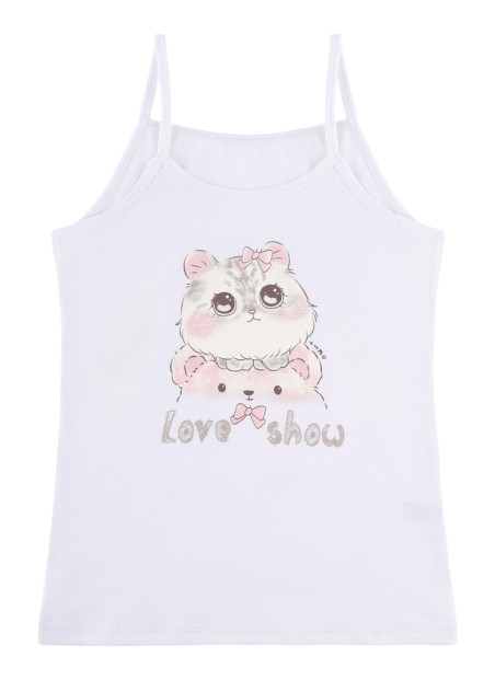 Donella 4371XB21 — camisoles for girls wholesale from Turkey