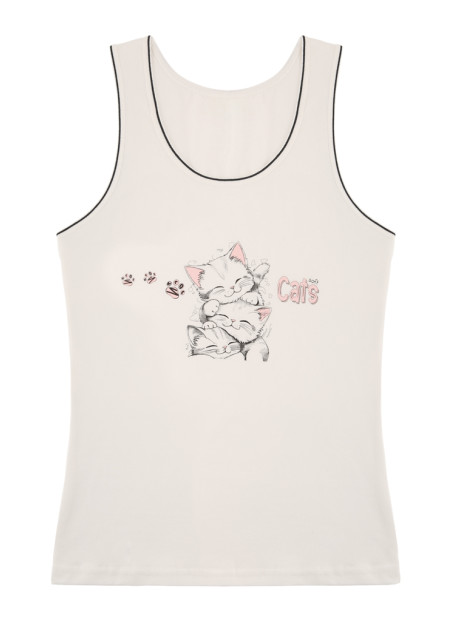 Donella 4971YB1 — camisoles for girls wholesale from Turkey