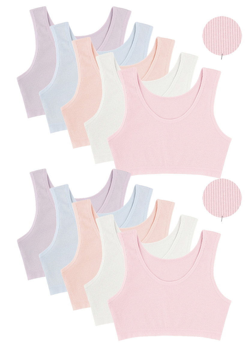 Donella 4532P-AA — girls' bra tops wholesale from Turkey