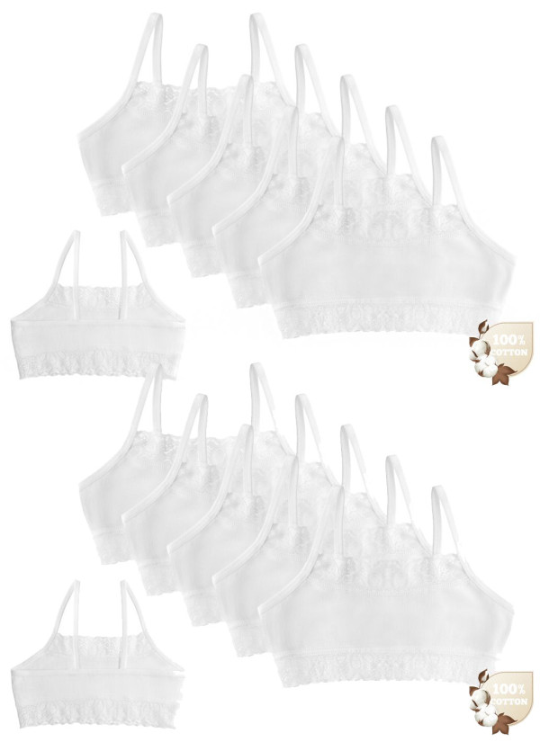 Donella 4852-AA — girls' bra tops wholesale from Turkey