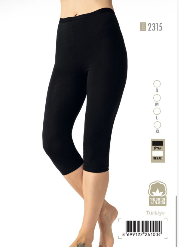 Women's Cotton Short Leggings Donwear 2310  
