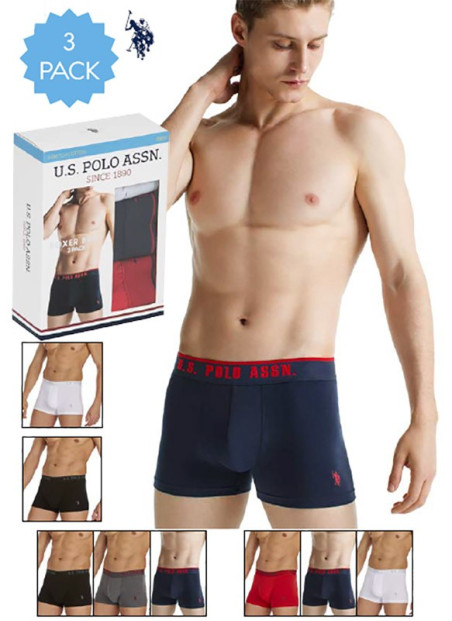 Men's 3-Pack Boxer Briefs U.S. Polo Assn. 80097