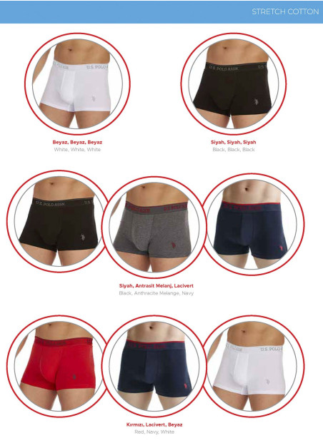 Men's 3-Pack Boxer Briefs U.S. Polo Assn. 80097