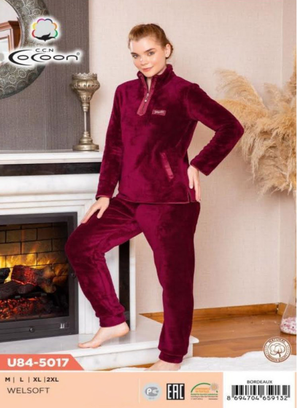 CCNU84-5017_BOX Pants Homewear Set (M+L+XL+XXL)