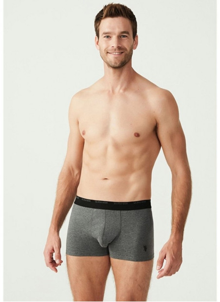 Men's Cotton Boxer Briefs, 3 Pcs U.S. Polo Assn. 80338