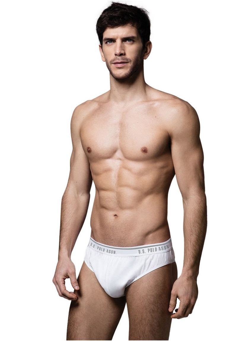 Men's Cotton Briefs, 3 Pcs U.S. Polo Assn. 83057