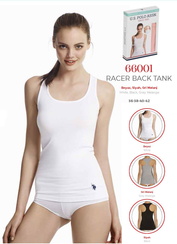 Women’s Sports Tank Tops U.S. Polo Assn. 66001