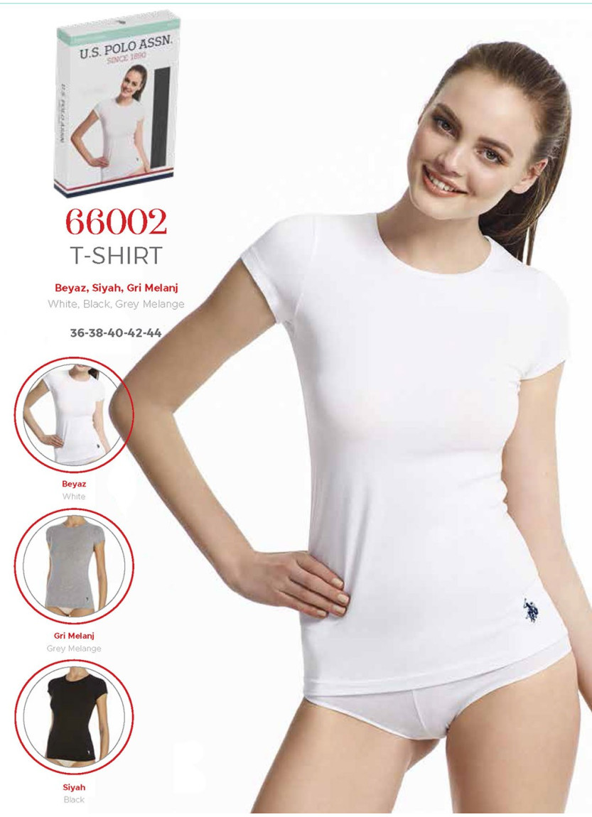Women’s Round-Neck T-Shirts U.S. Polo Assn. 66002