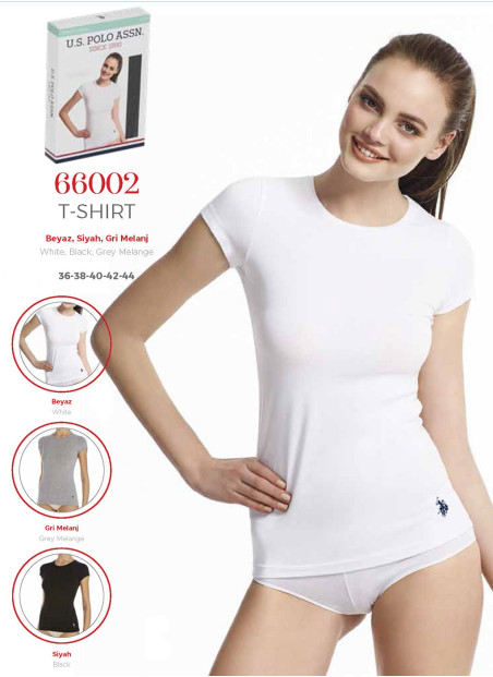 Women’s Round-Neck T-Shirts U.S. Polo Assn. 66002