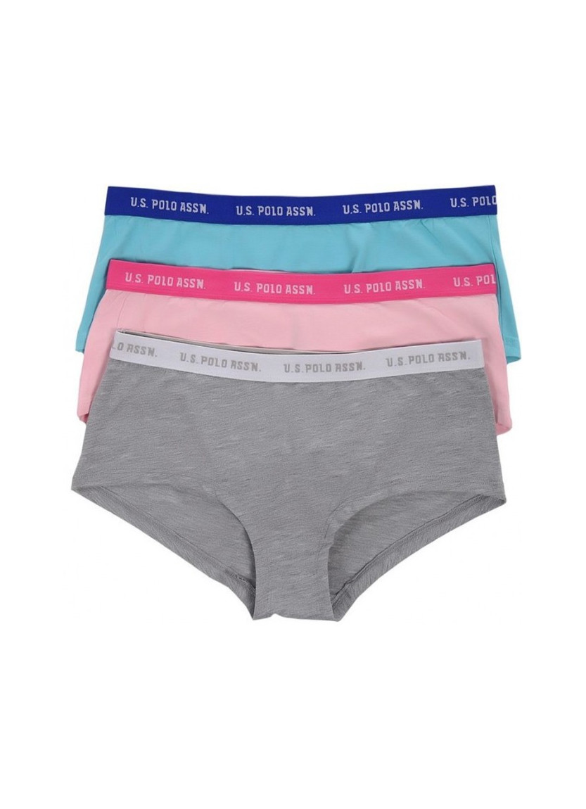 Women’s Shorts Briefs, 3 Pcs U.S. Polo Assn. 66115
