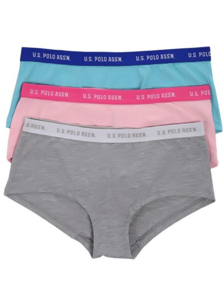 Women’s Shorts Briefs, 3 Pcs U.S. Polo Assn. 66115