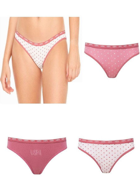 Women’s Briefs, 3 Pcs U.S. Polo Assn. 66329