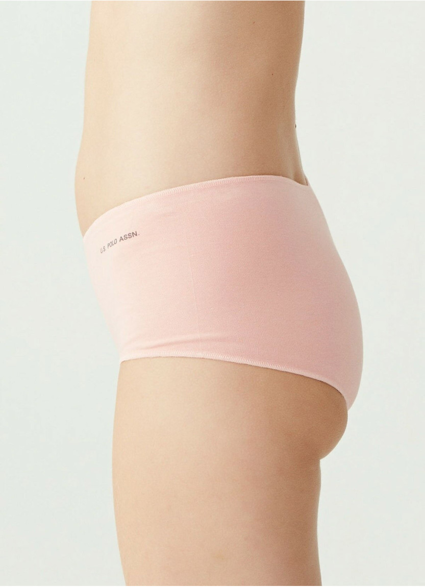 Women’s Elastic-Waist Shorts Briefs, 5 Pcs U.S. Polo Assn. 67004
