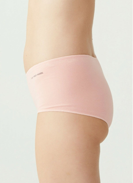 Women’s Elastic-Waist Shorts Briefs, 5 Pcs U.S. Polo Assn. 67004