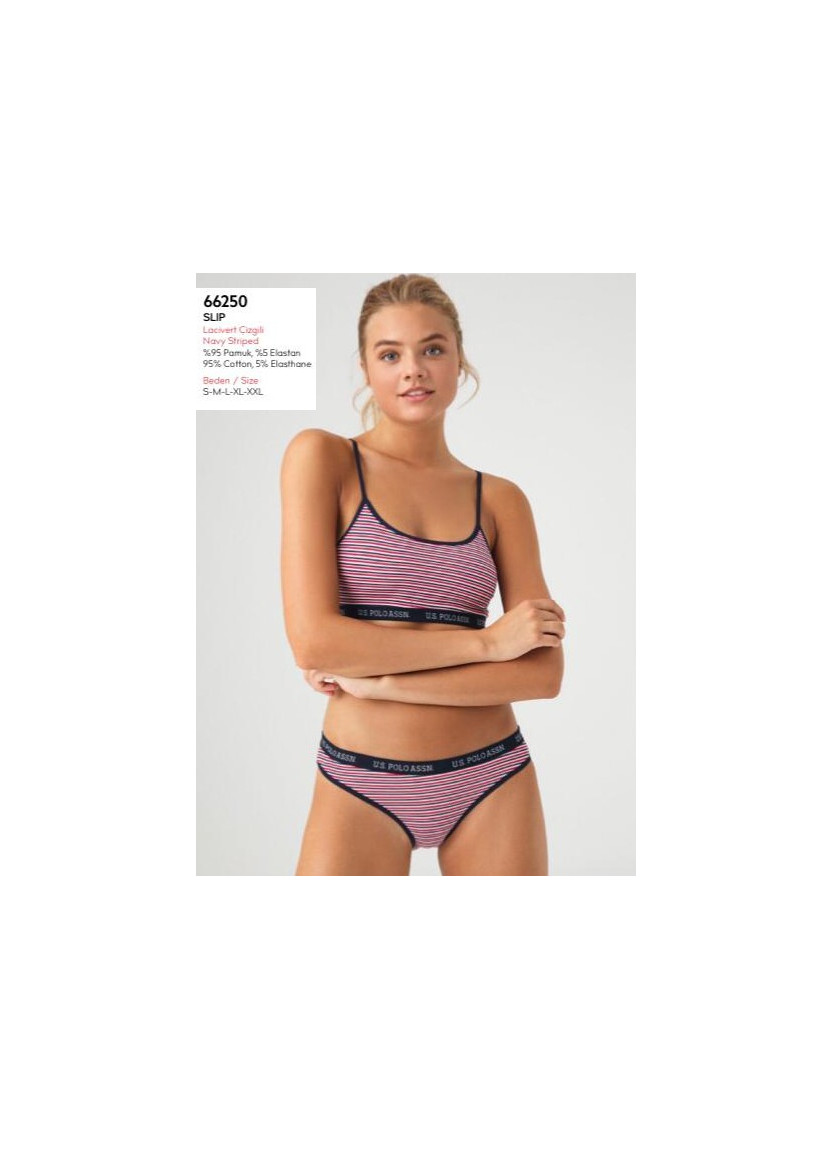 Женский Комплект: Бюстье и Трусы-Слипы U.S. Polo Assn. 66250
